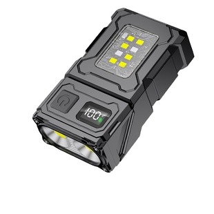 LED Flashlight Strong Light Super Bright Charging Portable Long Endurance Cap Lamp Outdoor Special Multifunctional COB Work Lamp
