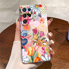 秘密花园三星GalaxyS24 Ultra菲林手机壳S25+花卉保护套新款A235G