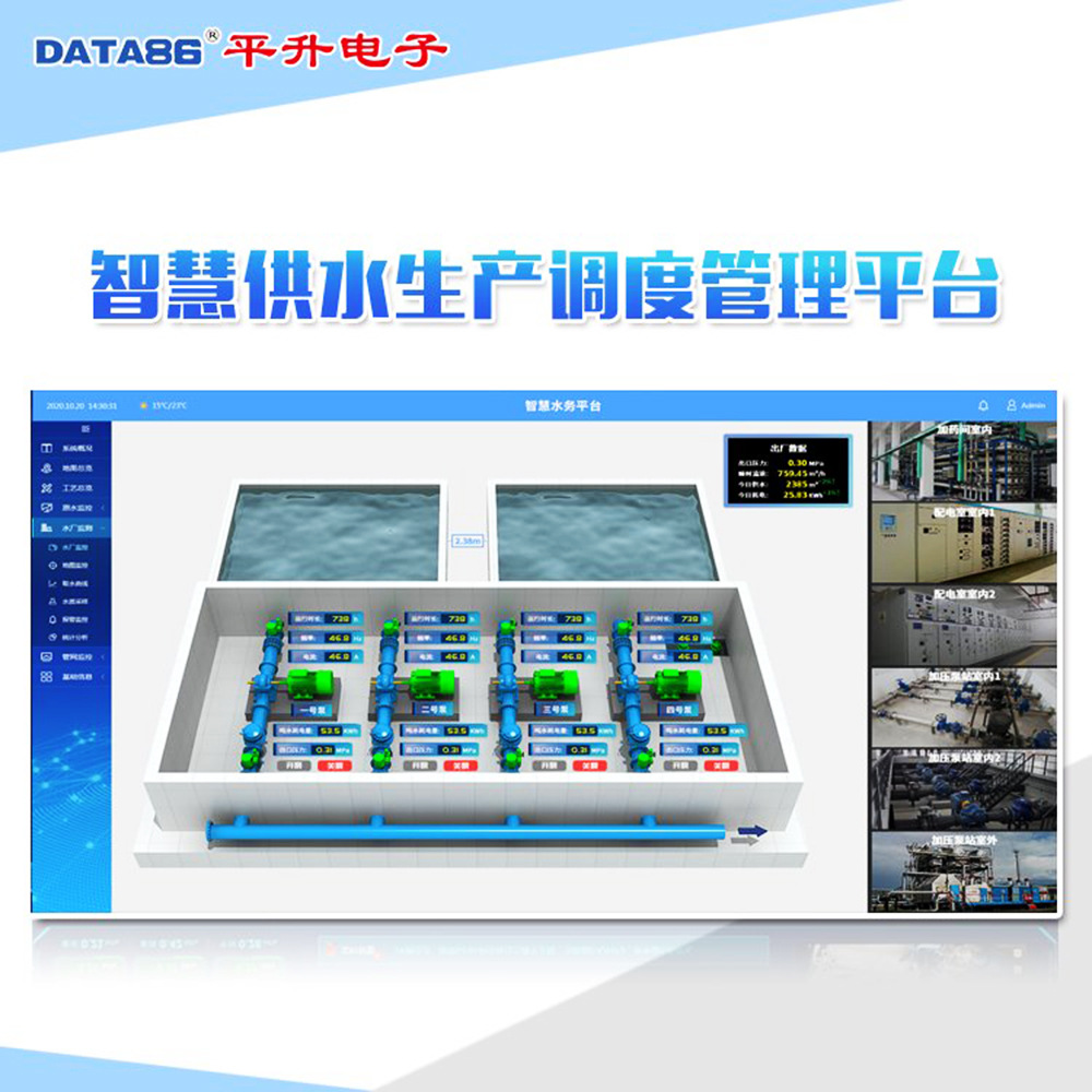 智慧水务管理系统-帮助水司物联网数据实时监控的智慧管理系统