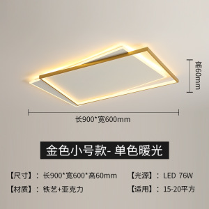 新款极简客厅灯现代简约灯具家用轻奢大气led吸顶灯2022年新款灯