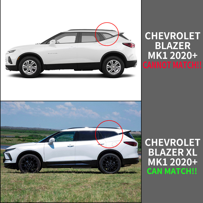Suitable for Chevrolet Blazer Window Visor