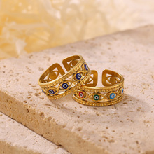 �羳��ɫ���͐�ħ֮�۽�ָ���P�18K僽��͹��۾�β���_��ָ�h