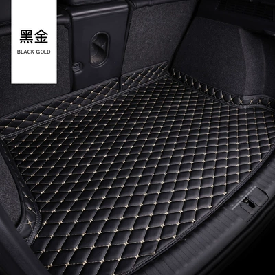 Special car VV fully Trunk Mat - bottom-pad-black-beige-pure-diamond-vv-material-message-model-year