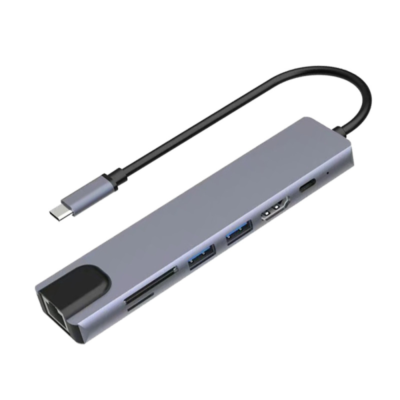 typec to hdmi 拡張ドック 4k 携帯電話タブレット多機能 100m イーサネットポート usb 10 インワン拡張ドック|undefined