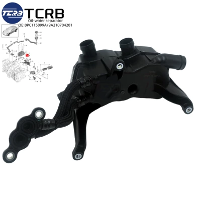 Porsche 982 üçün yağ ayırıcısı 0Pc115099A 9A210704201 9A210704200