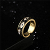 Fashionable one size adjustable ring, suitable for import, European style