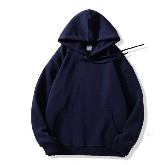 秋冬季华棉卫衣印logo落肩广告衫团体工作服连帽外套班服定制3D|undefined