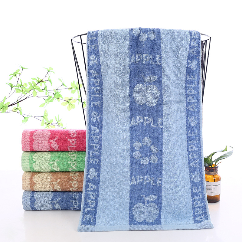 厂家直销80g提花加厚毛巾种类多 日用洗浴酒店地摊喜宴回礼批发