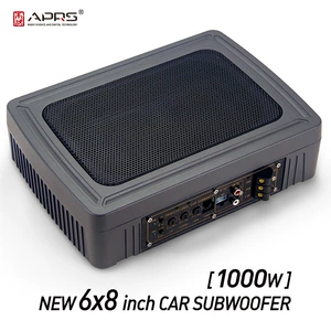Avtomobil audio super bas dinamiki, modifikasiya olunmuş 12V oturacaq aktiv ultra-nazik sabvufer