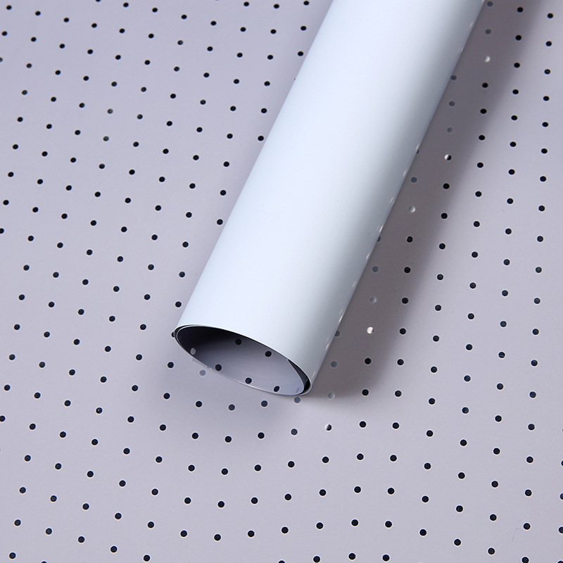 Huaxi Armani punto pequeño papel de embalaje de flores plástico de aluminio de aluminio OPP florista de alta calidad materiales de flor al por mayor