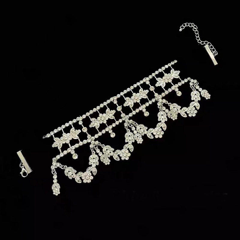 Luxurious Style Wholesale Jewelry Luxurious Geometric Alloy Rhinestones Choker