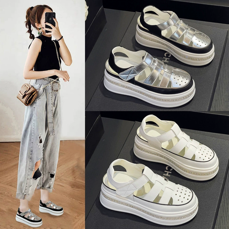 Summer footwear platform, universal high sandals, shoes