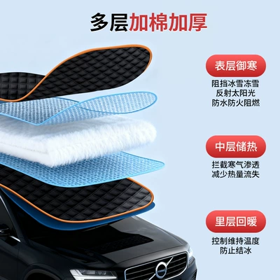 Front Glass Sunshade, Anti-Freeze Cover, Car snow shield