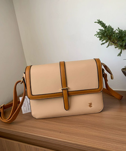 Foreign Trade Surplus Versatile Messenger Bag with a High-End Feel, Trendy Color-Blocking, Simple Shoulder and Crossbody Women's Bag, Commuter Small Square Bag