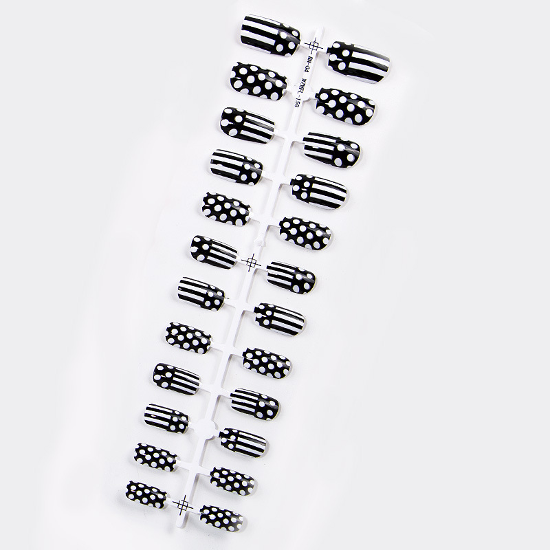 Concubina clavo falso clavo pieza multi-COLOR DE LA Media Luna Francés patrón de dibujos animados arte de uñas pieza desgaste