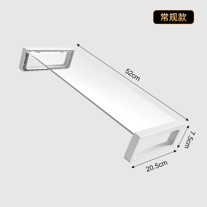 Estante de aumento de computadora, soporte de monitor, soporte de escritorio, soporte de almacenamiento, soporte de escritorio de oficina