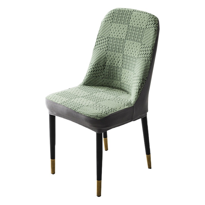 Four Seasons cubierta de silla de mesa de comedor elástica universal cubierta de silla todo incluido resistente al desgaste hogar Luz de lujo restaurante palillos cubierta