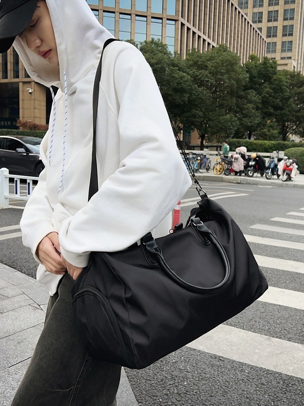 Bolsa de viaje para celebridades de Internet, bolsa de equipaje portátil para viajes de negocios de corta distancia para hombres, bolsa de entrenamiento de yoga para mujeres, bolsa deportiva y de fitness de gran capacidad