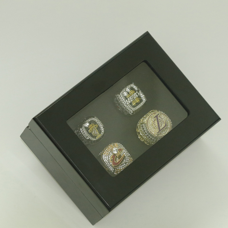 Basketball Lebron James 4 Times Championship Ring Hot Knight Lake Pure Black Wooden Box Set Basketball Lebron James 4 Times Championship Ring Hot Knight Lake Pure Black Wooden Box Set