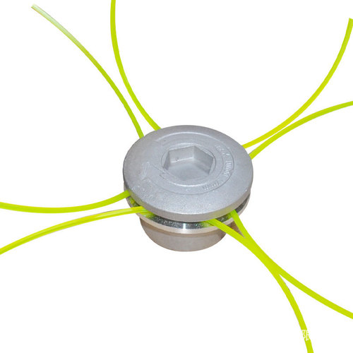 MH manufacturer wholesales high-strength aluminum alloy front mowing head suitable for all types of lawn mower aluminum alloy mowing rope heads