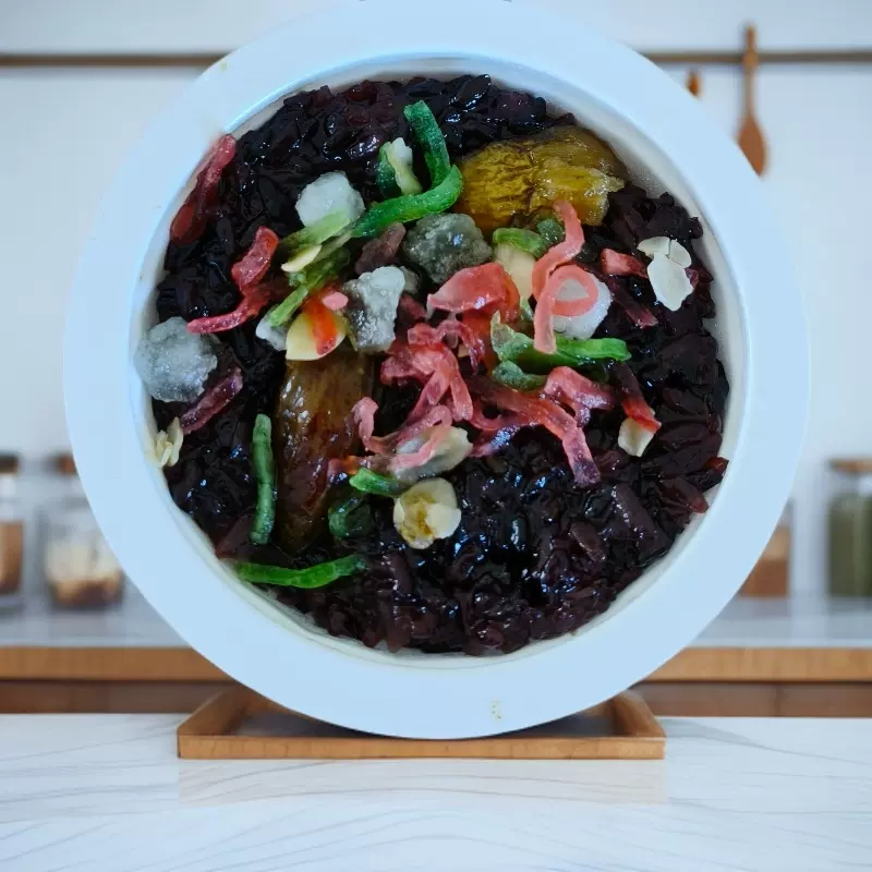 血糯八宝饭速食米饭传统食品方便旅行便餐可微波炉加热150克碗装