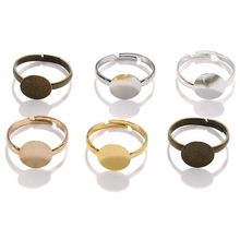 10mm�FƽƬ�AƬ����ƽ��ָ�п��{����ճ�N�Ƕָ��diy�Ʒ���