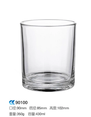 Lijiao Candid Cup Домашний DIY самодельная свеча, ароматерапия, стеклянная чашка, пустая воск, стеклянная спальня, прозрачная подсвечник