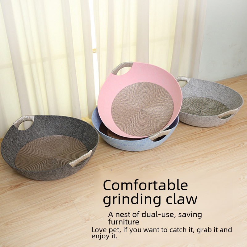 Flat Mat Cat Bed with Integrated Bottom - All-Season Pet Bed, Dual-Purpose Pet Bed, Wholesale