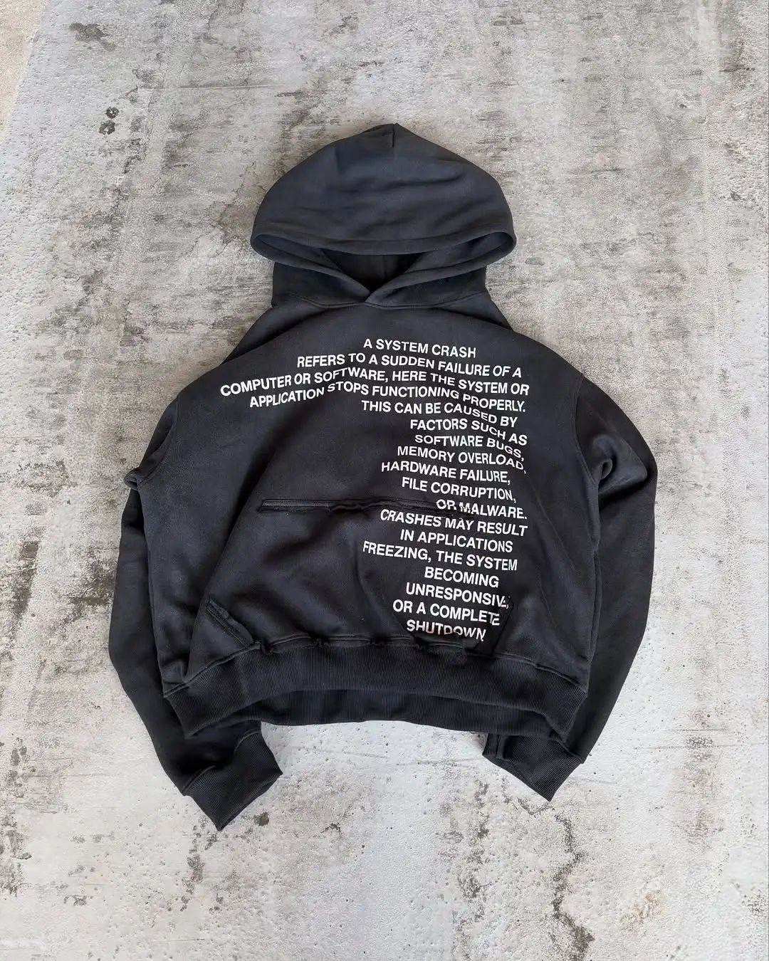 Conjunto de moletom e calça masculinos da moda urbana - estampa de blocos de cores combinando, ajuste grande unissex, tecido de mistura de algodão, conforto casual_voghion.com