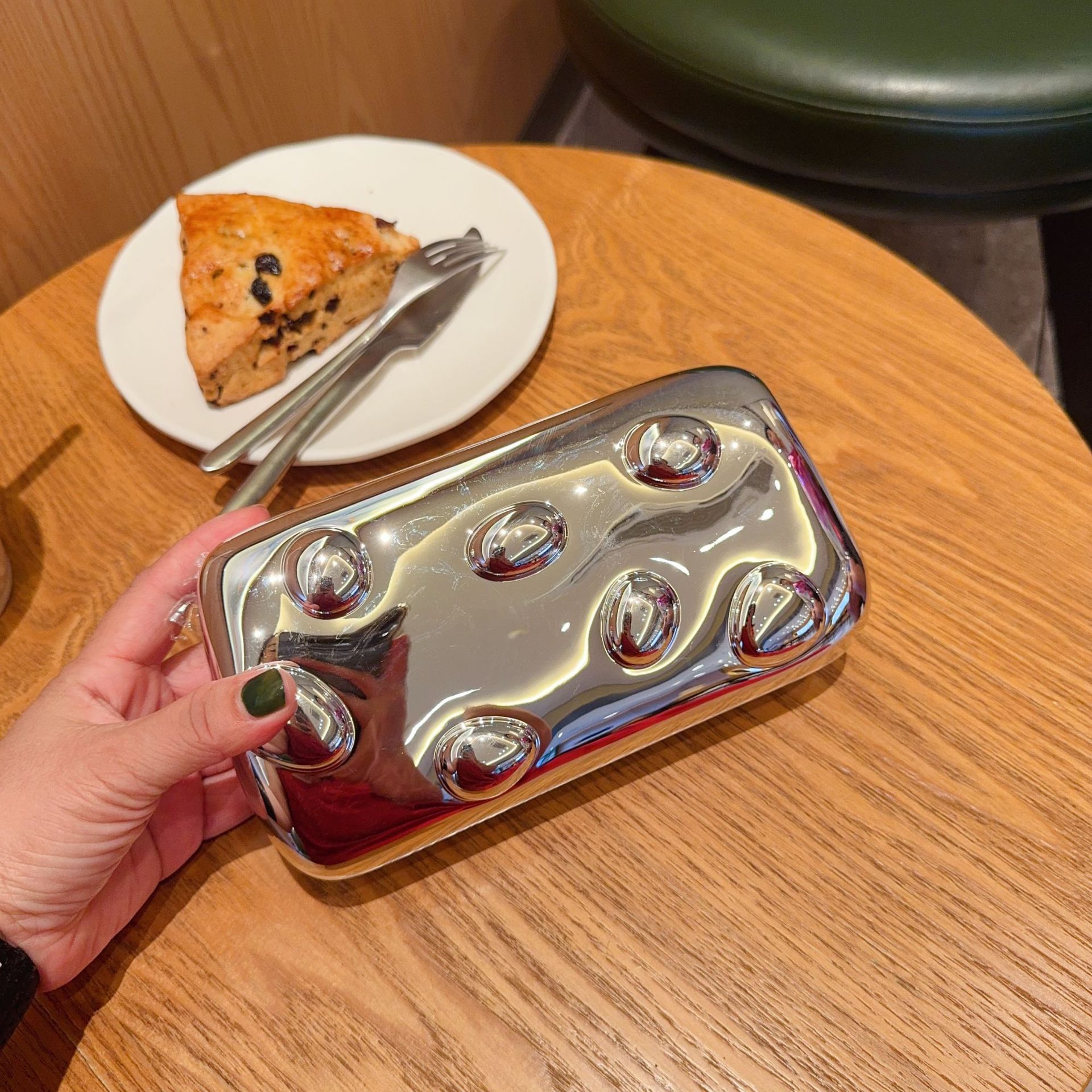 Personalidad transfronteriza lujosa bolsa de cena de damas elegante bolsa de cena de fiesta esquinilla bolsa de mano de alto nivel