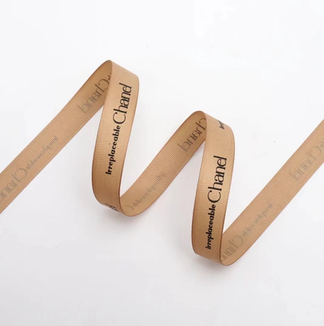 Chanel estilo inglés costilla cinta flores regalo cinta DIY regalo decoración cinta pastel embalaje cinta ramo cinta