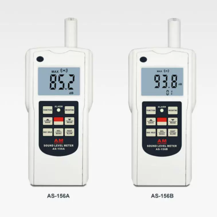 AS-156A Измеритель уровня звука AS-156A (разрешение 0,1 дБ, точность ± 2 дБ) CAL-327