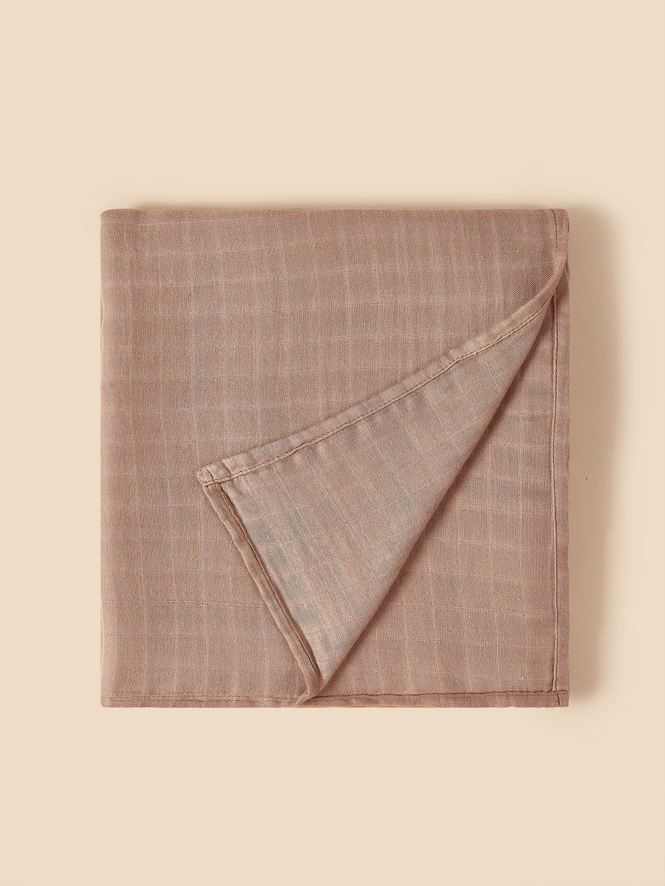 Toalla teñida de algodón de bambú toalla lisa de gasa de doble capa Toalla de baño de color sólido cochecito manta Amazon transfronterizo INS Venta caliente