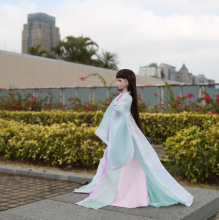 45cm心怡娃娃4分doll bjd 叶萝莉古装娃衣汉服人偶古风衣服质量佳