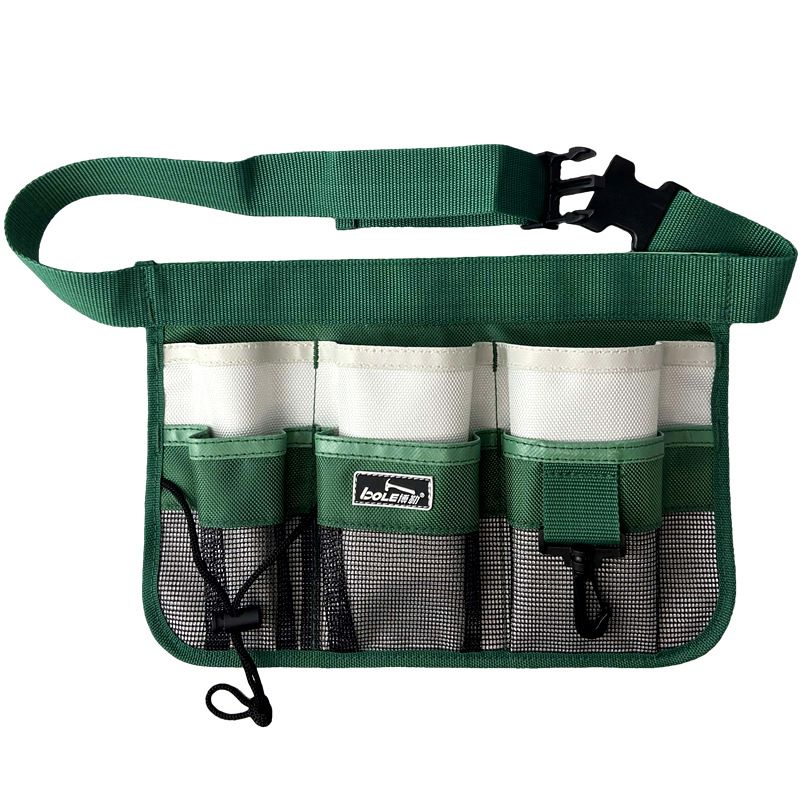 BOLE园林作业包围兜维修电工工具腰包腰挂袋家政清洁服务包