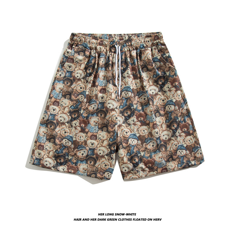 Hawaiano playa pantalones cortos hombres 3D impreso casual flor shorts al aire libre playa vacaciones verano playa shorts