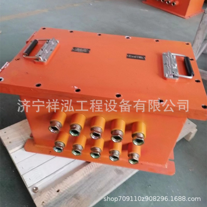 BHD20-10/127-12G/24G矿用非标箱煤电源箱矿用隔爆型低压电缆接线
