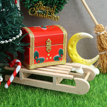 1:12������dolhouse����Ҿ�ʥ���������diy����ѩ�� ʥ��������