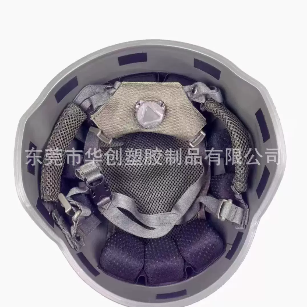 19款战术头盔悬挂系统 可调节改装战术头盔 配件网兜带魔术贴全套