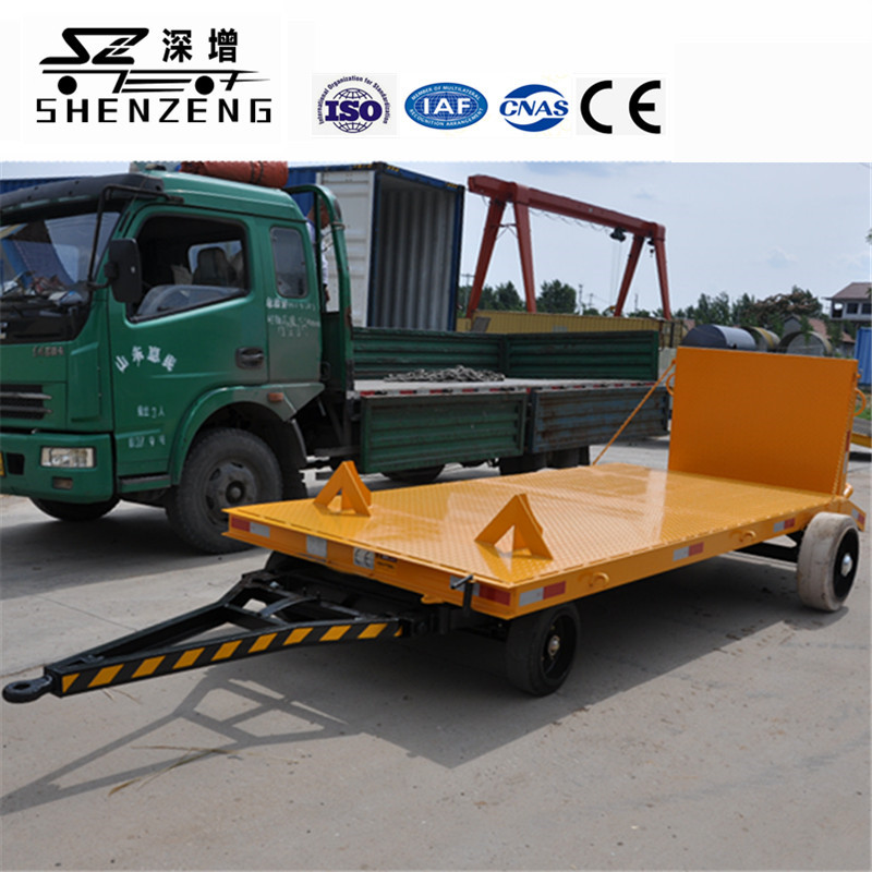 厂家供应压路机拖车 平板式拖车 工具车 可牵引式压路机拖车