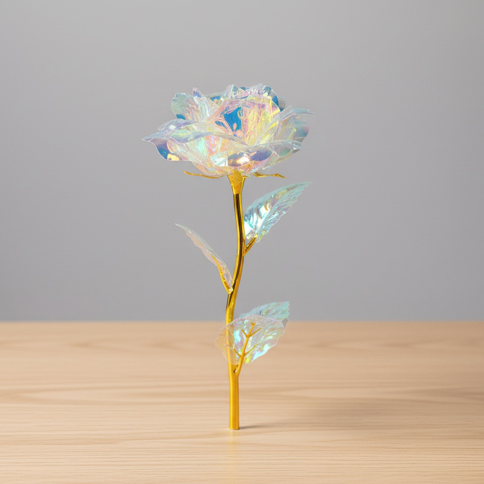 Jiao Yan flores eternas flores bonos de oro simulación del día de la madre creativo regalos del día de San Valentín regalos al por mayor transfronterizos