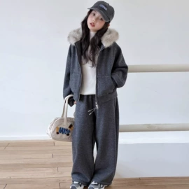 普通外套;童套装;童毛衣