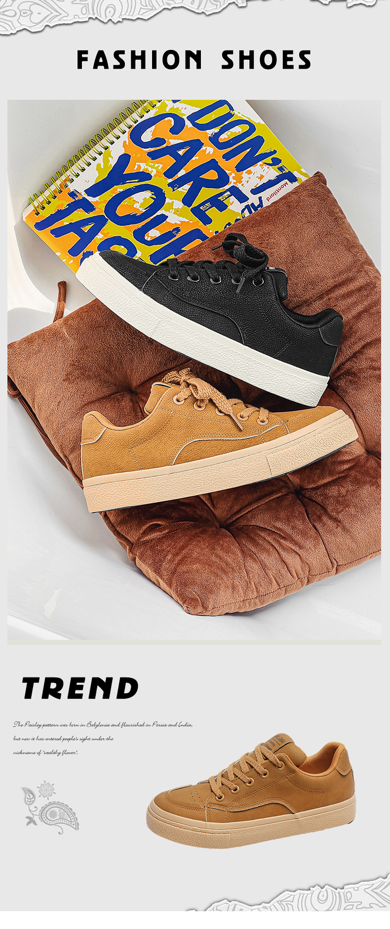 Sapatos masculinos de couro, elegantes e versáteis, casuais, com sola macia e cano baixo_voghion.com