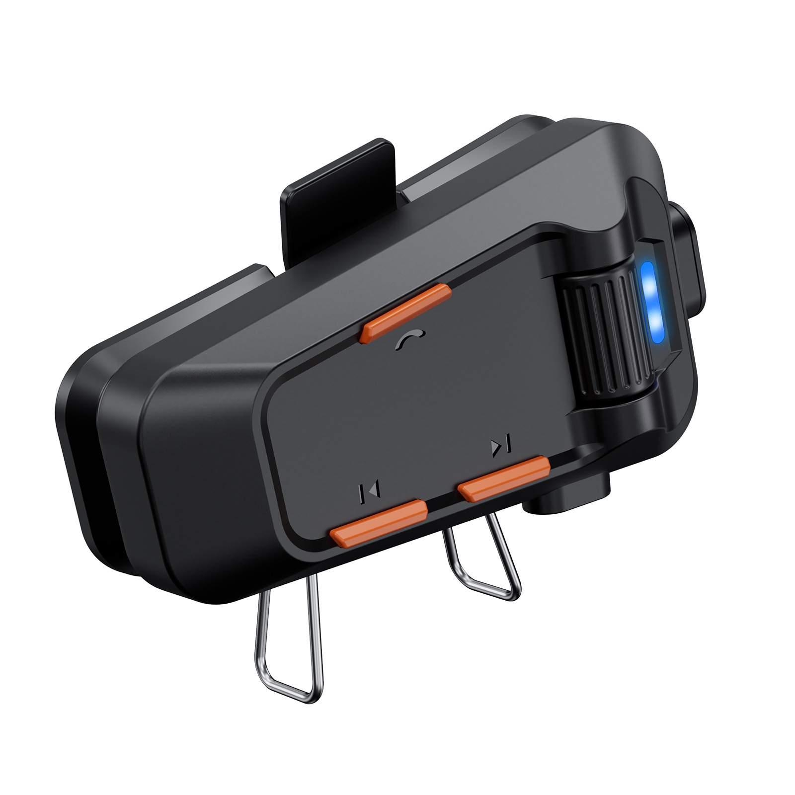 Motorcycle helmet wireless bluetooth headset driving camera recorder APP real-time video double intercom headset