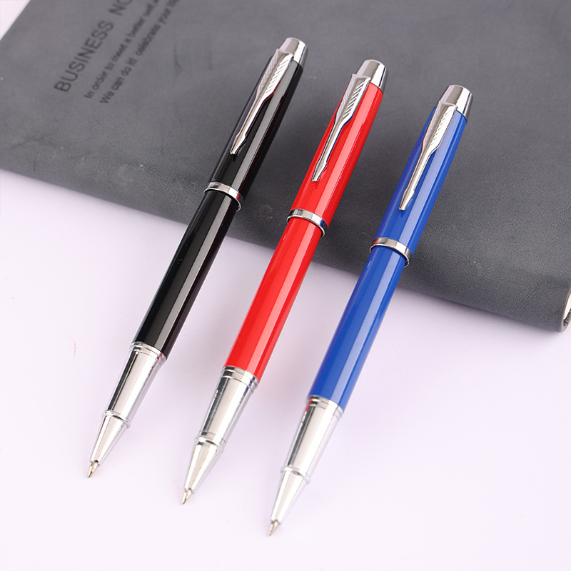 Metal neutral pen manufacturer supplies business signature pens, wholesale ballpoint pens, office pens, and offers logo printing services; quick-drying ink