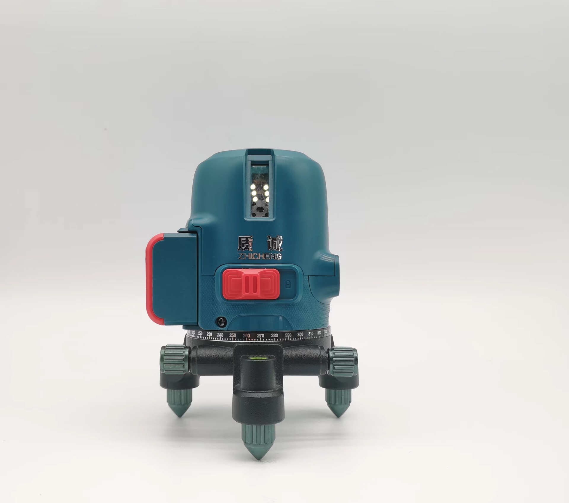 精致小巧绿光水平仪5线高精度高倍强光激光水平投线仪室内外可用