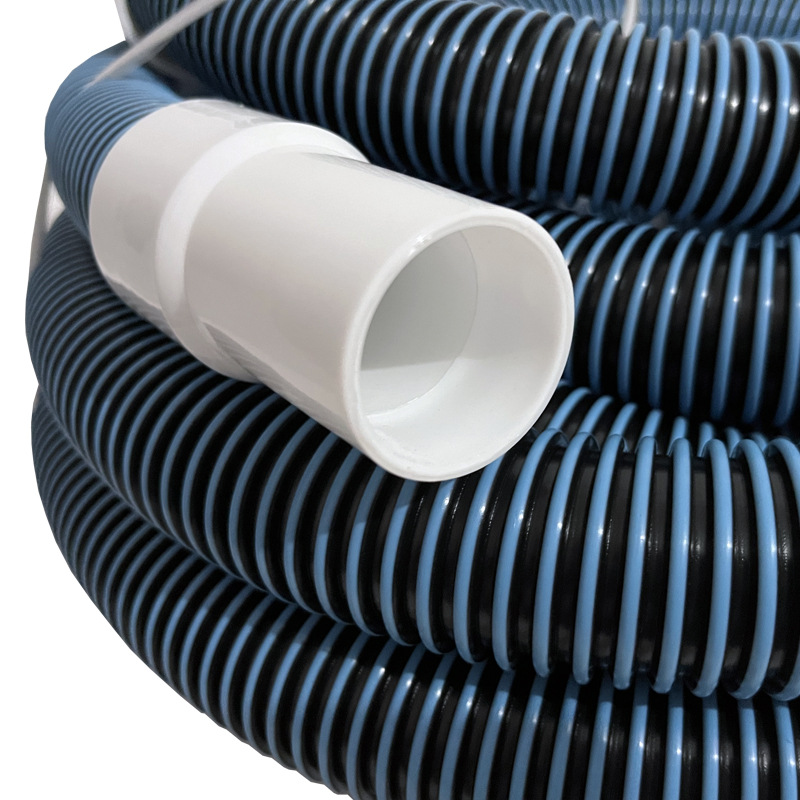 定制泳池吸污机塑料软管1.5寸吸尘管吸污管波纹管螺纹自浮管水管