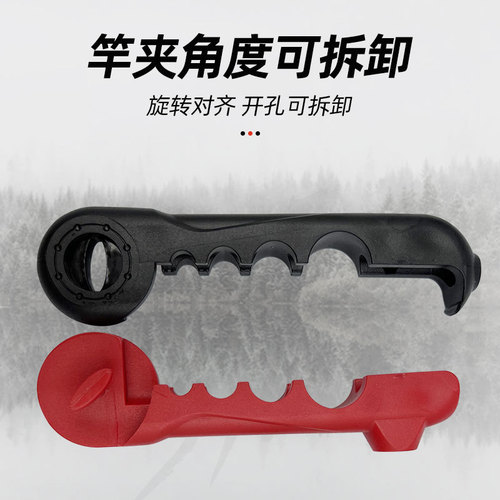 Fishing rod winder convenient line clip plastic winding board take-up line card fishing rod line card fishing accessories fishing gear winding board