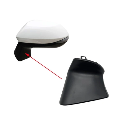 Suitable for 19-24 Toyota Corolla Reversing Mirror Bottom Cover Lower Shell Rearview Mirror Base Decorative Cover Shell Cover (Car mirror)