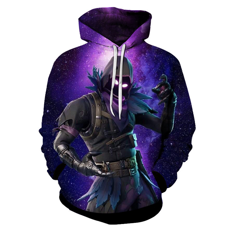 Fortnite fortnite Adult Children 3D Digital Printing Trendy Men's and Women's Hooded Pullover Sweater Hoodie